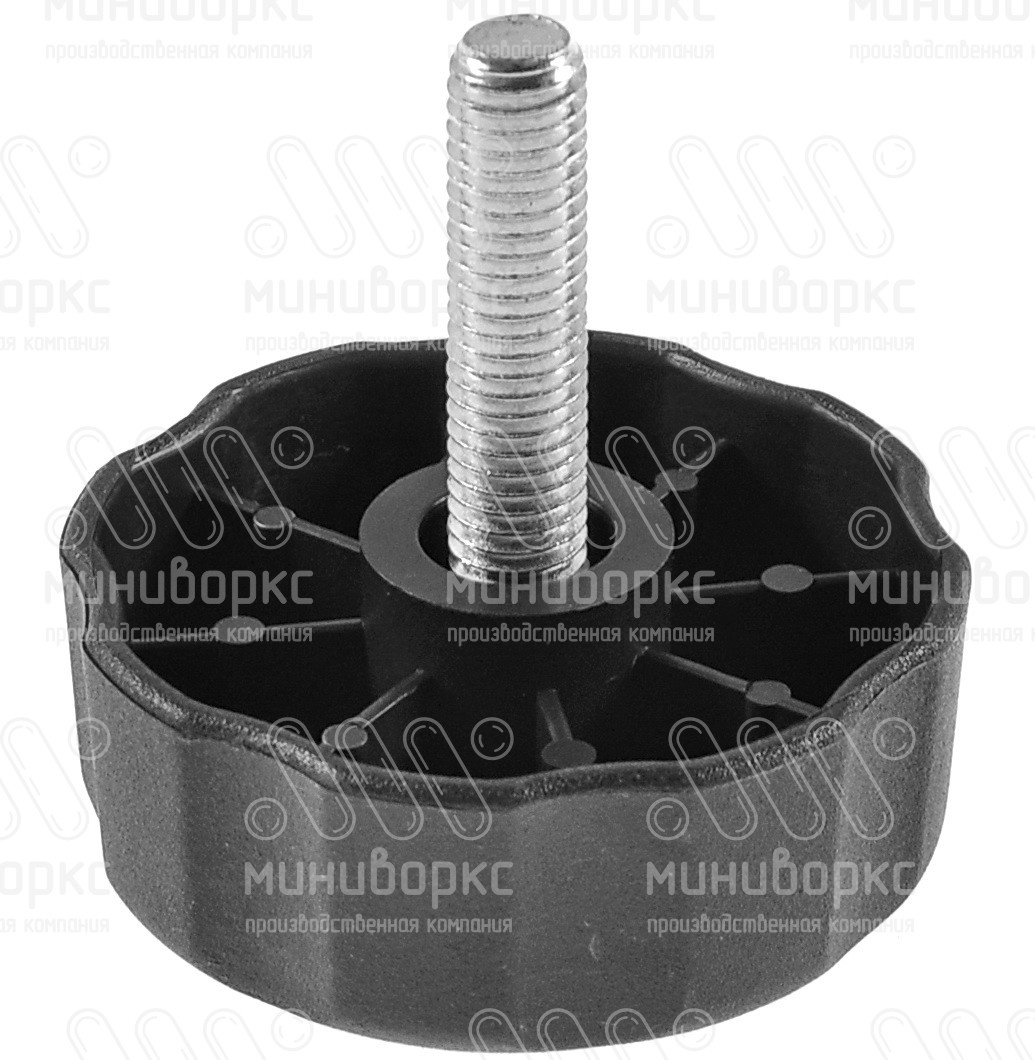 Фиксатор пластиковый с рукояткой m8x25 50 – 114125073N | картинка 1