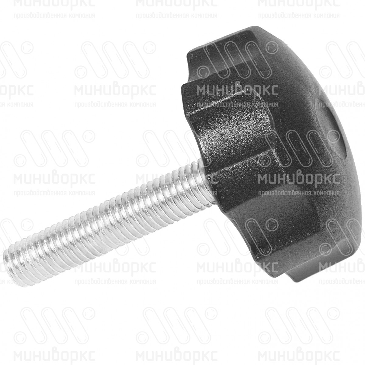 Фиксатор пластиковый с рукояткой m12x60 60 – Ф60М12-60СН | картинка 2