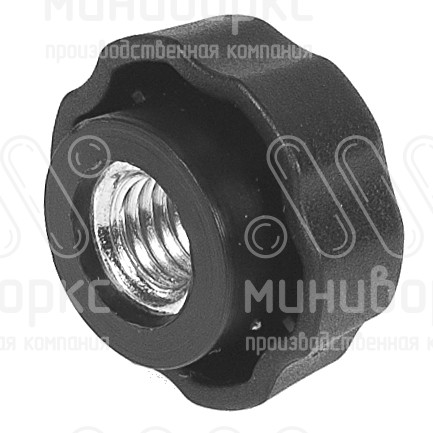 Пластиковые фиксаторы с гайкой m8 25 – БП25М8ЧН | картинка 2