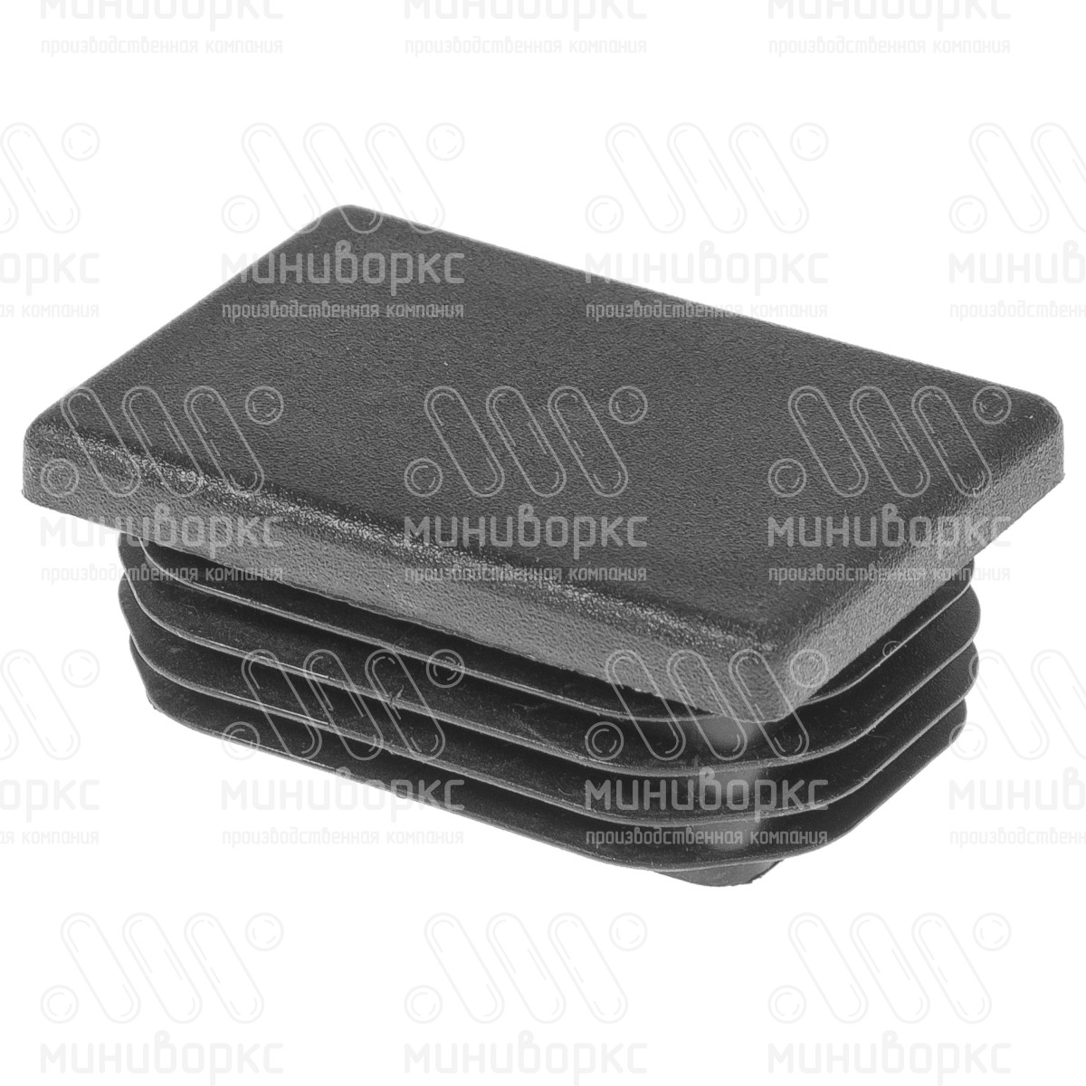 Заглушки для прямоугольной трубы 50x35 – ILR50x35-BIANCO | картинка 1