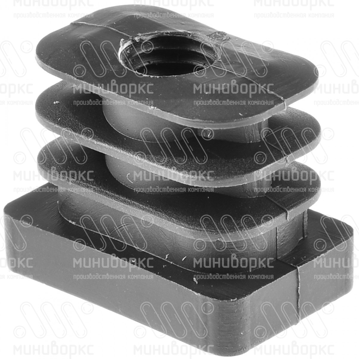 Заглушки для прямоугольной трубы 30x20 – 1104165021N | картинка 3