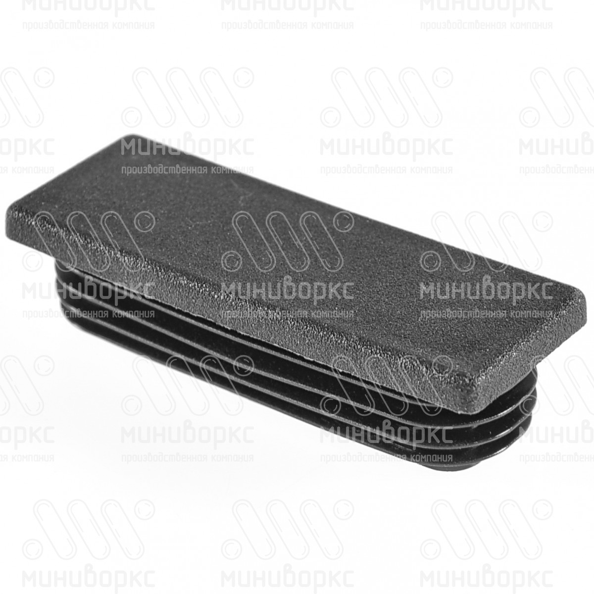 Заглушки для прямоугольной трубы 80x30 – ILR80x30-BIANCO | картинка 1