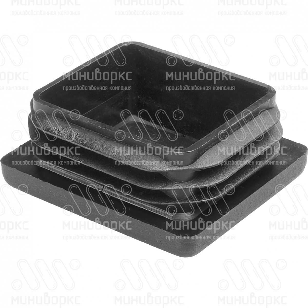 Заглушки для прямоугольной трубы 40x35 – ILR40x35-GRIGIO | картинка 3
