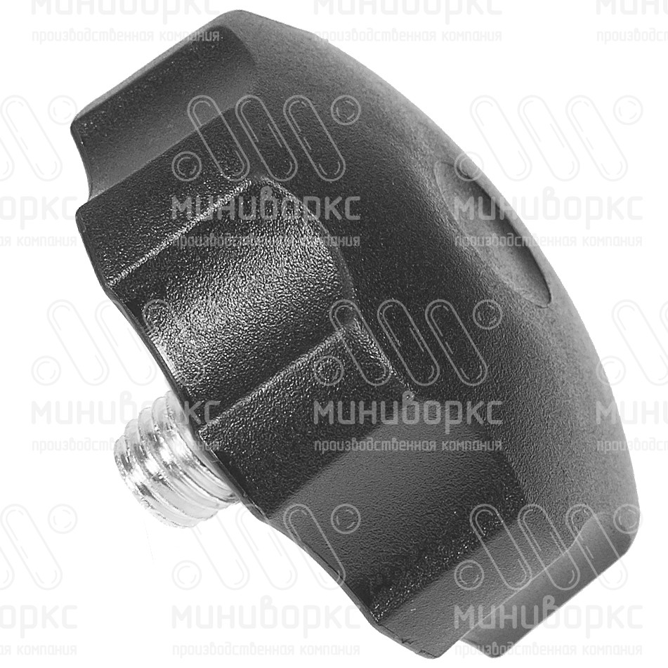 Фиксатор пластиковый с рукояткой m12x15 60 – Ф60М12-15БН | картинка 2
