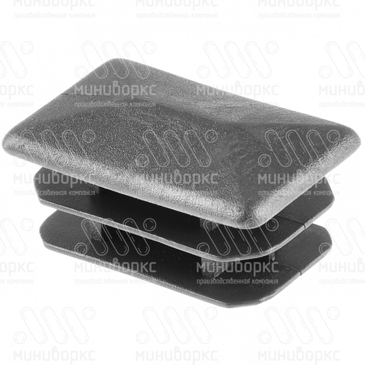 Заглушки для прямоугольной трубы 30x20 – 110413802N | картинка 1
