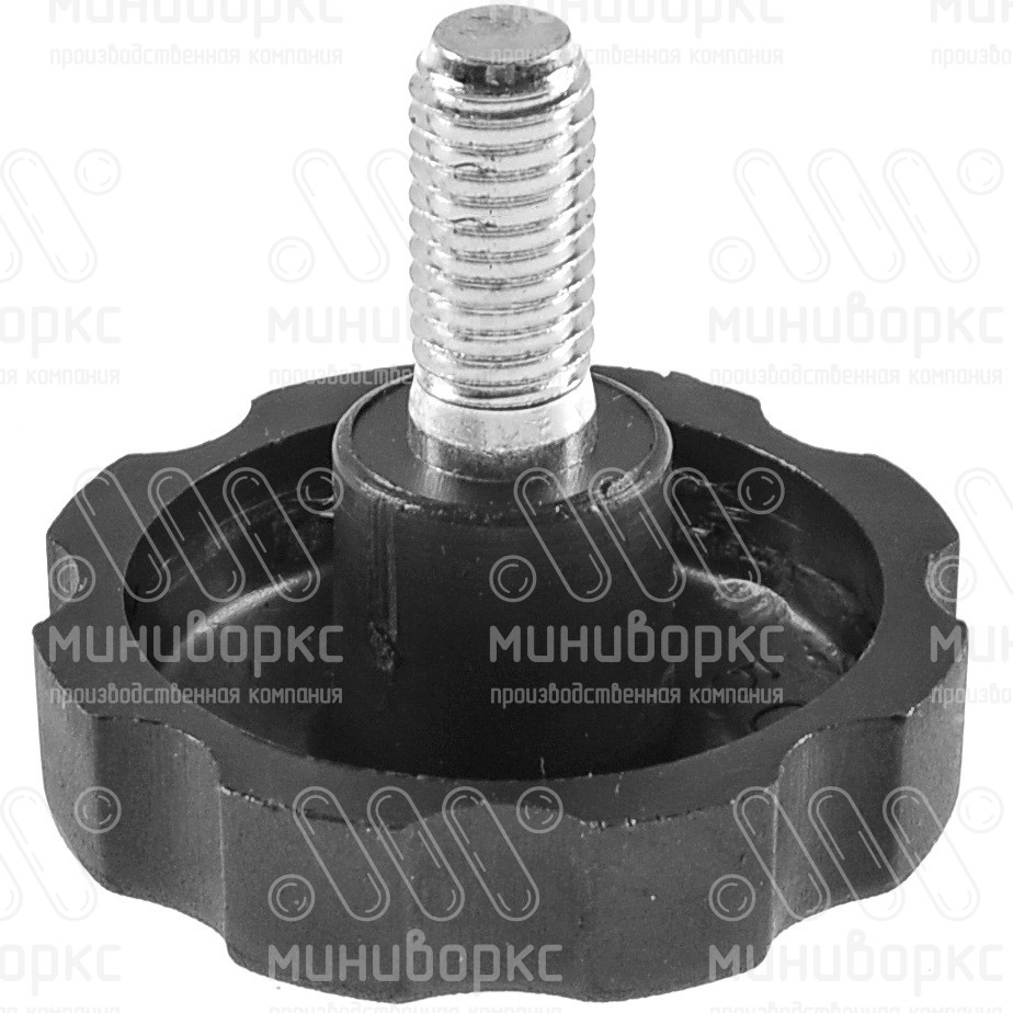 Фиксатор пластиковый с рукояткой m10x25 50 – 114113240N | картинка 1