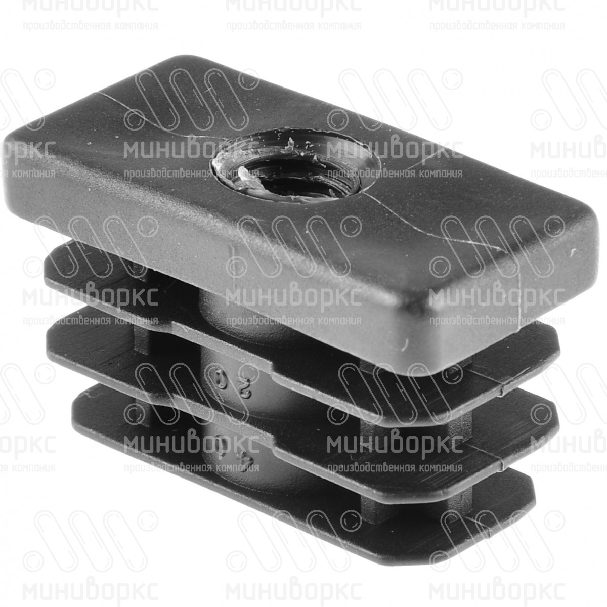 Заглушки для прямоугольной трубы 40x20 – 1104167022N | картинка 1