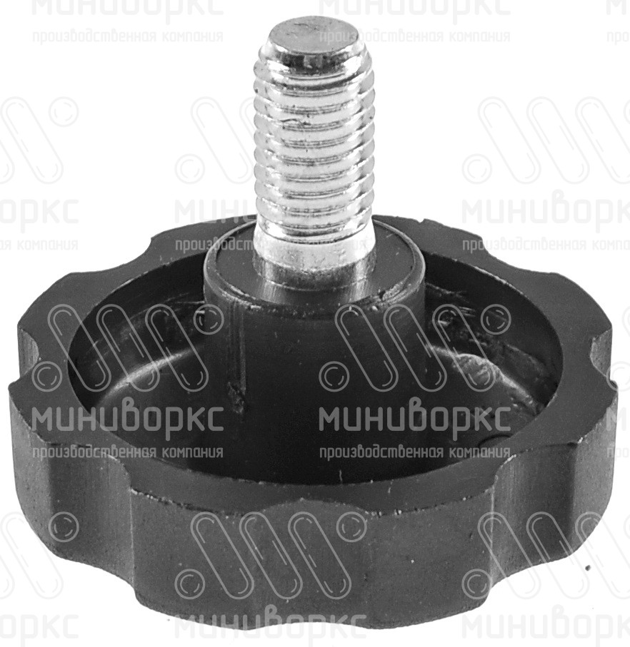 Фиксатор пластиковый с рукояткой m10x20 50 – 114113040N | картинка 1